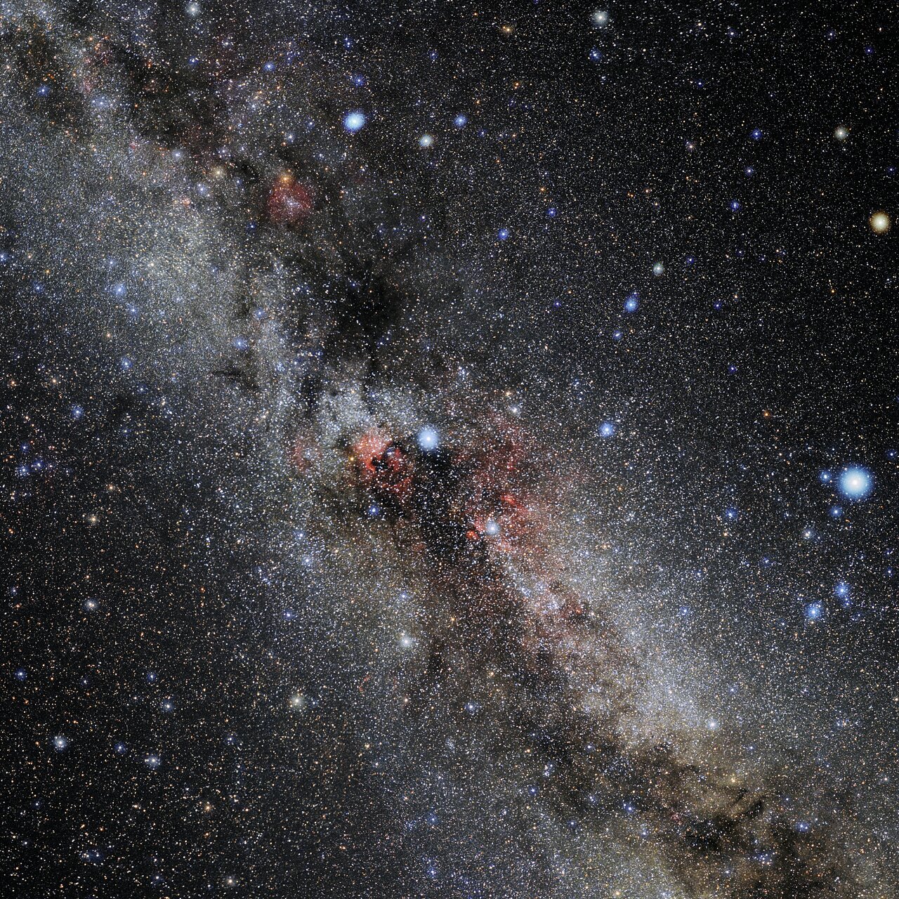 Foto van het sterrenbeeld Cygnus - Zwaan.