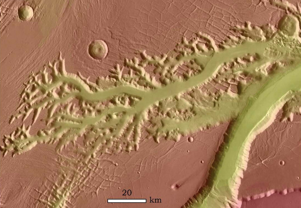 Valleien op Mars