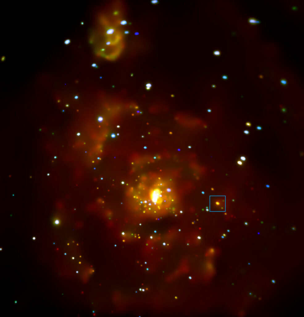 Positie van M51-ULS-1 in Messier 51
