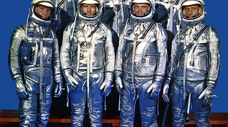 De Mercury 7 astronauten