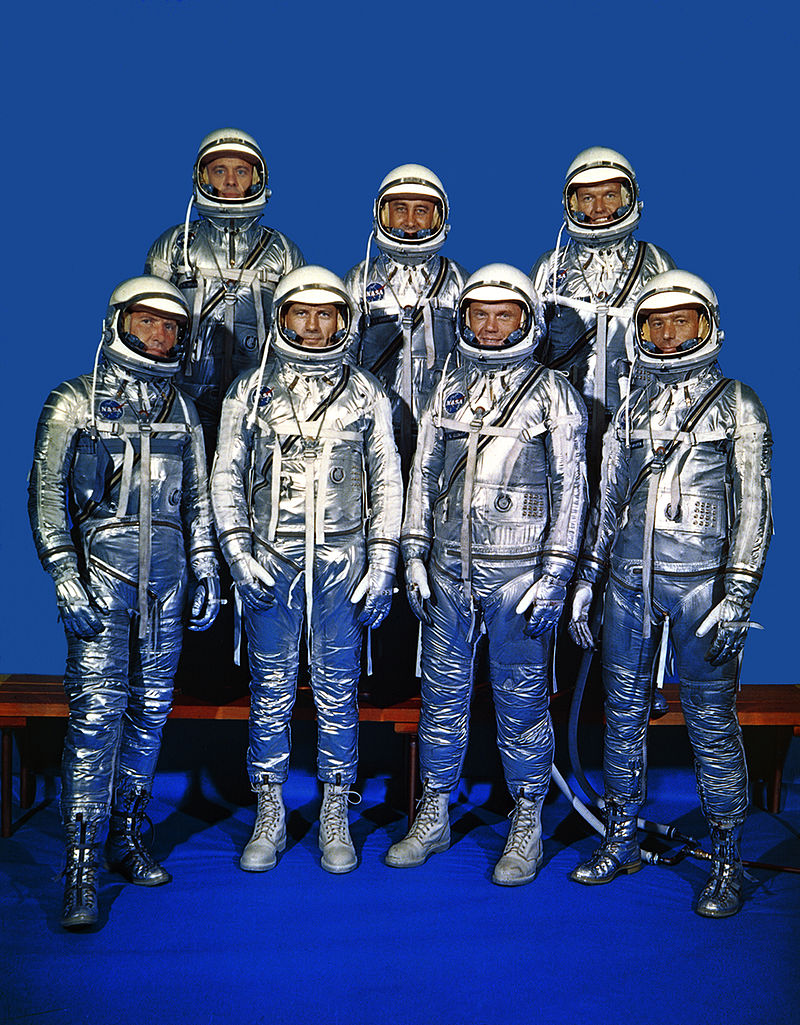 De Mercury 7 astronauten