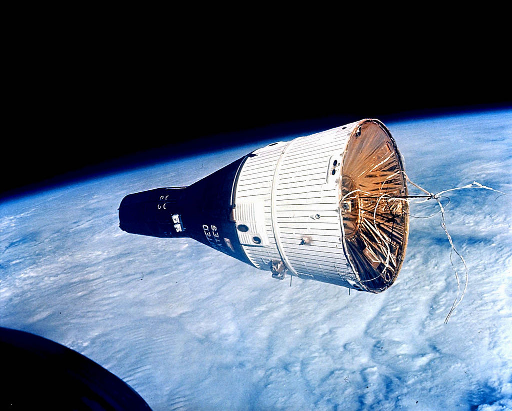 Gemini 6 gezien vanuit de Gemini 7
