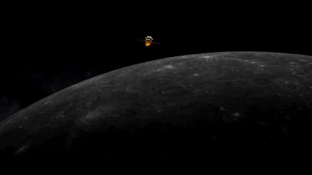 Chang'e 5 in een baan om de Maan