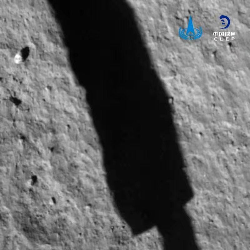 landing van Chang'e 5 op de Maan