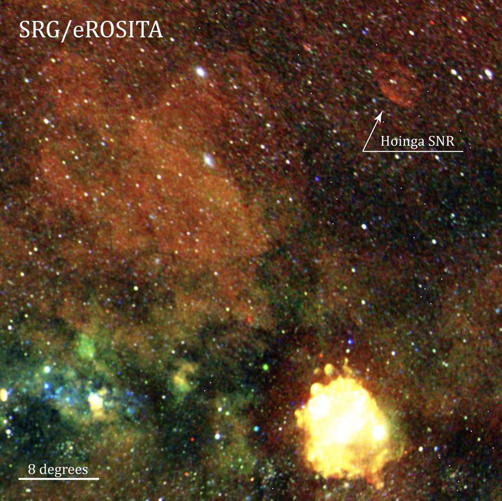 supernovarestant Hoinga in röntgenstraling