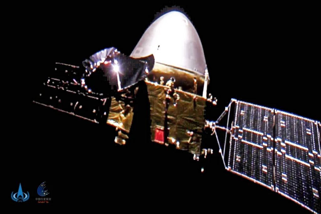 De Tianwen-1 ruimtesonde