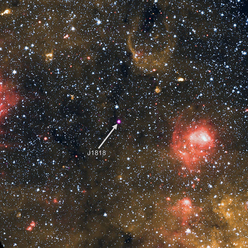 magnetar J1818