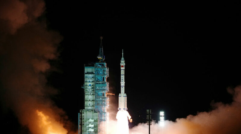 lancering van de Shenzhou-13