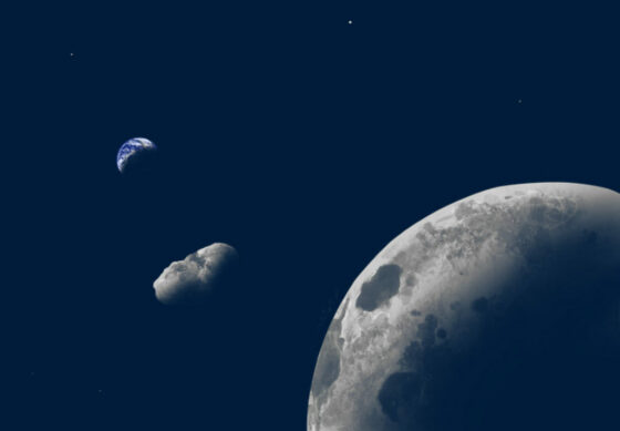 Aardse quasi-maan Kamooalewa is een fragment van de Maan