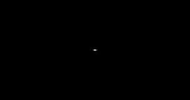 Lunar recoinnaissance Orbiter fotografeert Saturnus