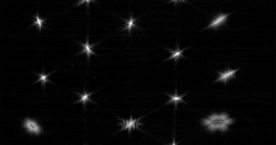 18-voudig sterbeeld van de James Webb