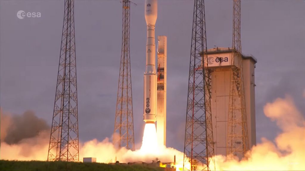 Succesvolle lancering Europese Vega C raket