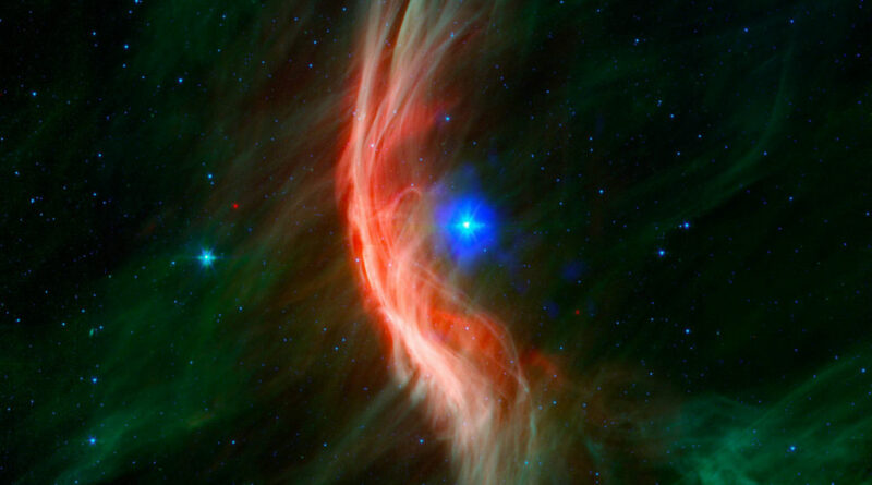 de schokgolf bij Zeta Ophiuchi