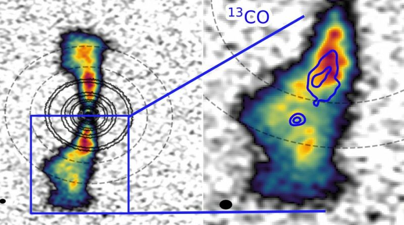 ALMA ziet circumplanetaire schijf bij jonge ster