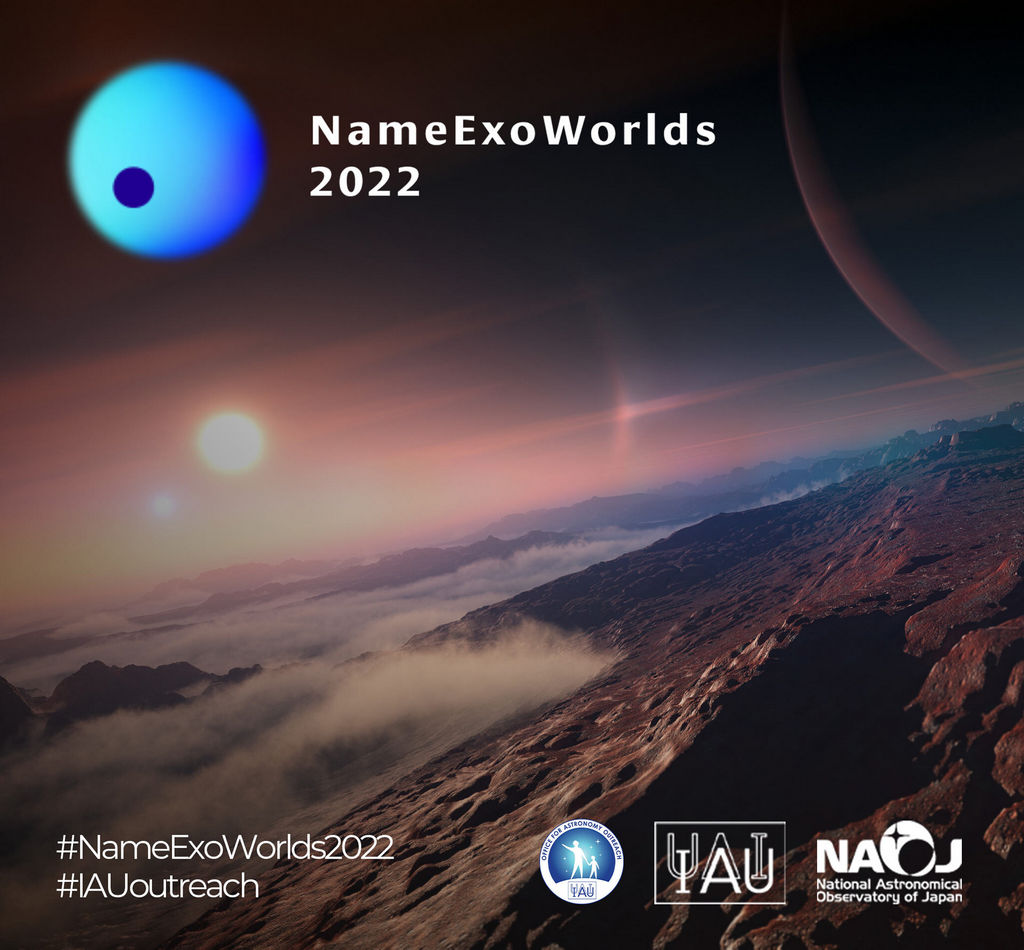 Aankondiging NameExoWorlds 2022-wedstrijd IAU