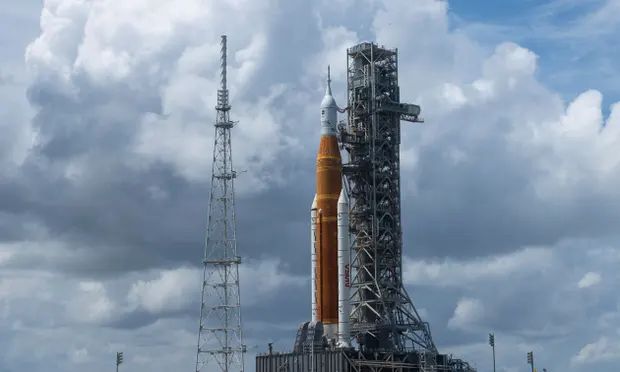 NASA's Artemis 1 klaar voor lancering.