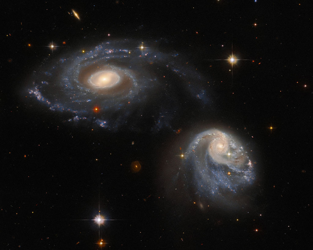  het sterrenstelselpaar Arp-Madore 608-333