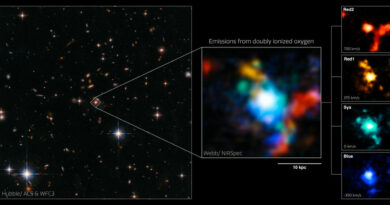 Deze afbeeldingen tonen de extreem rode quasar SDSS J165202.64+172852.3