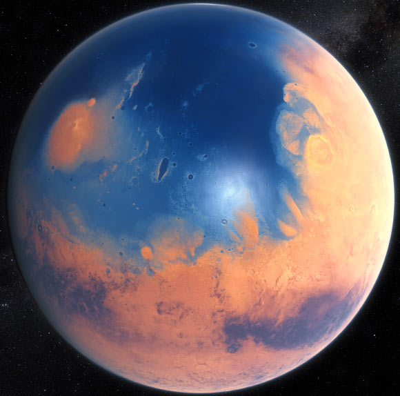 Oceaan op Mars