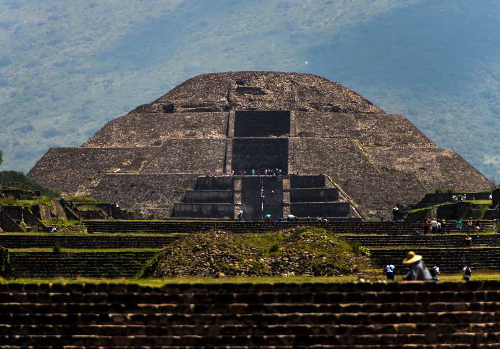 De Piramide van de Maan in Teotihuacán, 