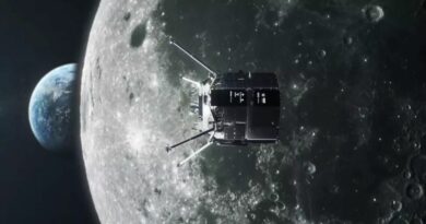 ispace's HAKUTO-R ruimtesonde die in April zal landen op de Maan.