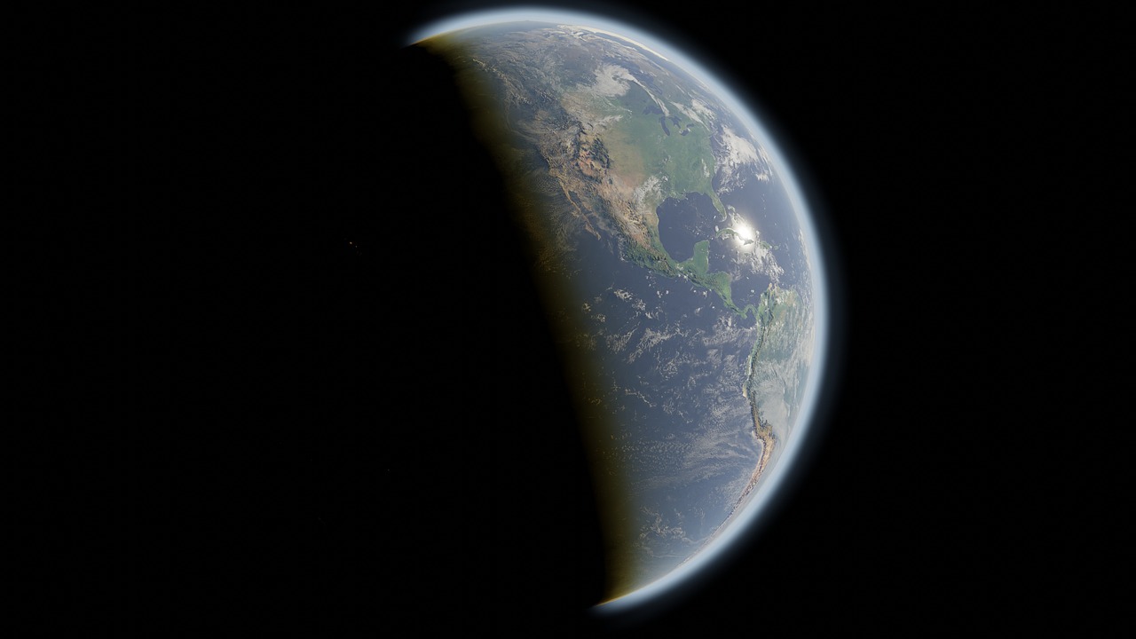 De Aarde vanuit de ruimte