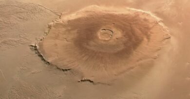 Olympus Mons op Mars