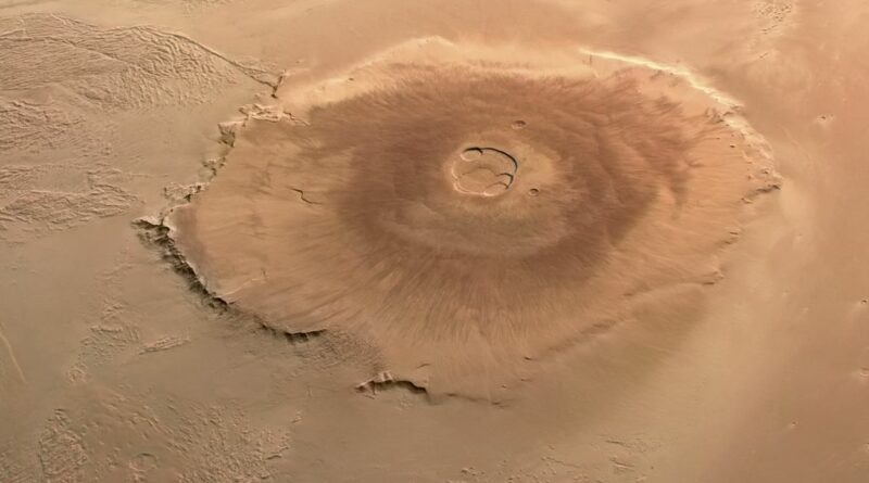 Olympus Mons op Mars