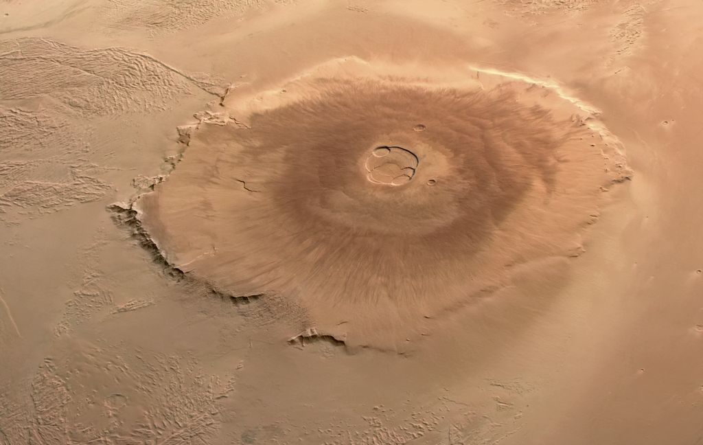 Olympus Mons op Mars