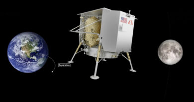 De privé-Peregrine-maanlander van Astrobotic kreeg een anomalie nadat hij zich op 8 januari 2024 losmaakte van zijn Vulcan Centaur-raket.