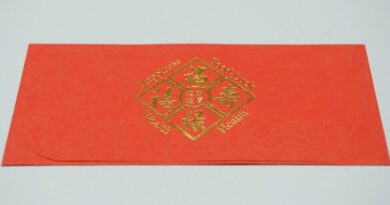 Chinese rode enveloppe
