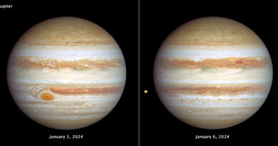 Jupiter, vastgelegd door de Hubble Space Telescope