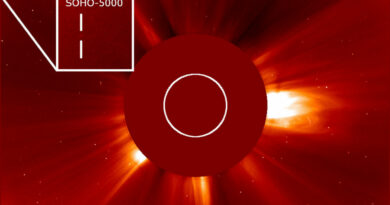 SOHO-5000, de 5000ste komeet die met de SOHO-ruimtesonde is ontdekt