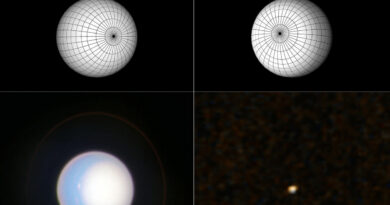 Uranus - door Hubble en New Horizons