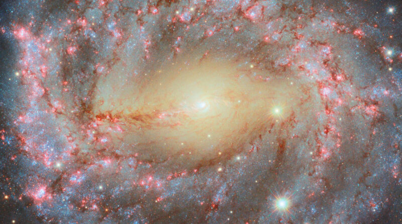 NGC 5643 vastgelegd door de Hubble Space Telescope