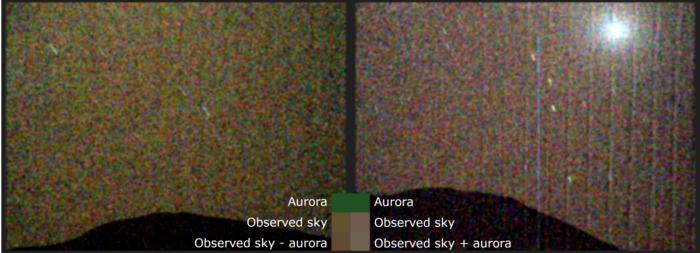De Perseverance-rover zag een natuurlijk lichtspektakel op Mars.