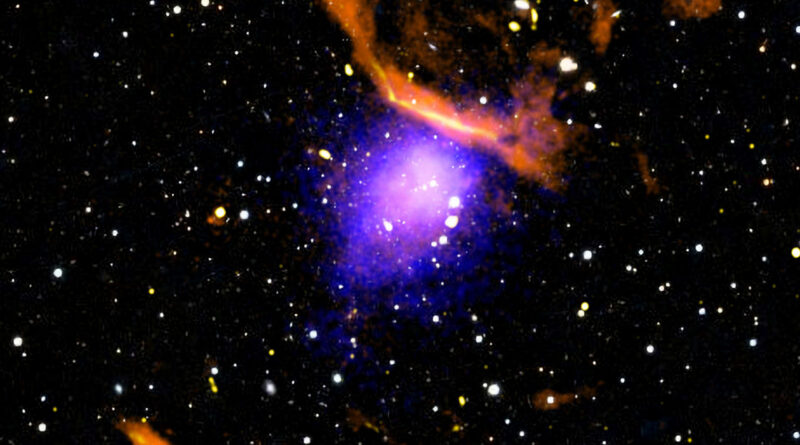 De cluster van sterrenstelsels PLCK G287.0+32.9