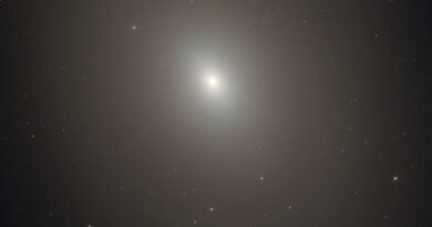 Deze sfeervolle afbeelding toont een sterrenstelsel genaamd Messier 85, vastgelegd in al zijn delicate, wazige glorie door de Hubble-ruimtetelescoop van NASA/ESA.