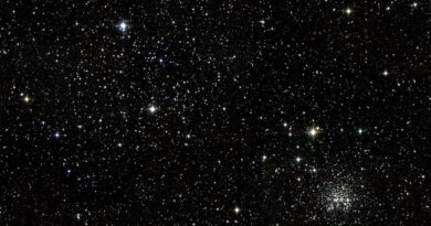 Messier 35 in het sterrenbeeld Gemini - Tweelingen.