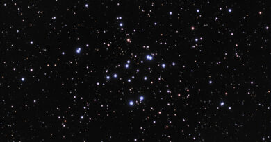 Messier 34 in het sterrenbeeld Perseus.
