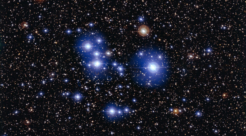 Messier 47 - NGC 2422 in het sterrenbeeld Puppis - Achtersteven