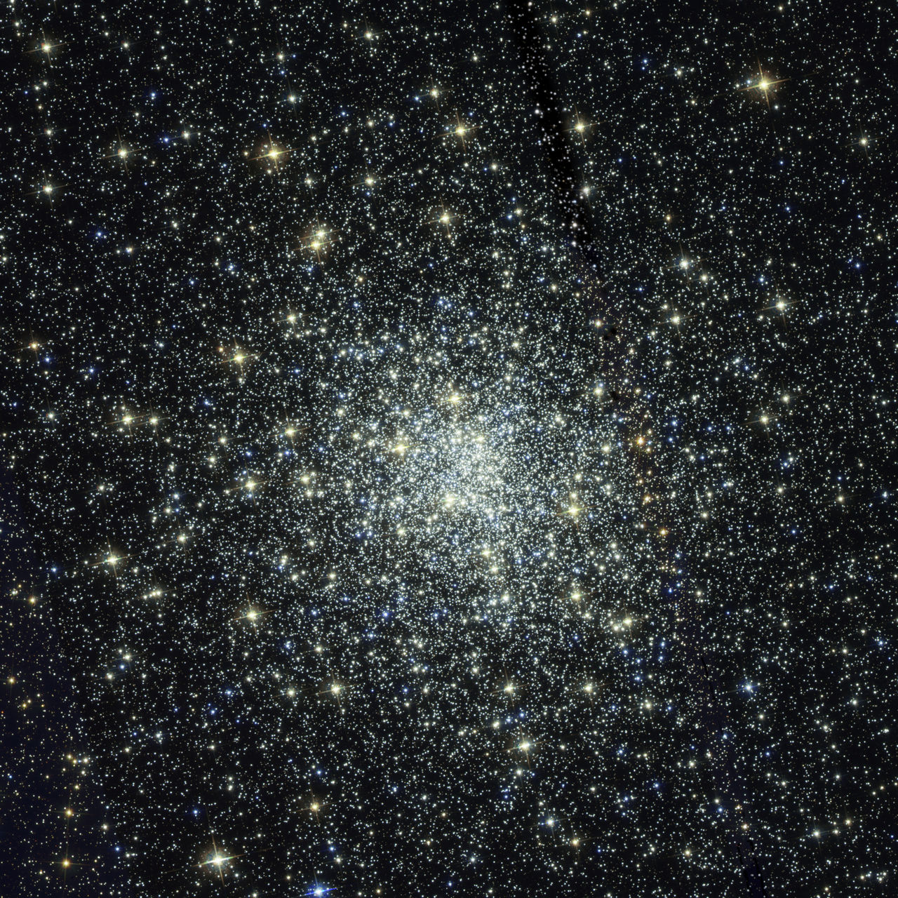 Messier 28 in het sterrenbeeld Boogschutter - Sagittarius.