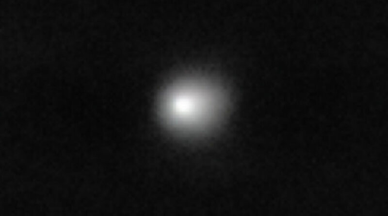 Deze VLT/FORS2 afbeelding, gemaakt op 3 juli 2025, toont de interstellaire komeet 3I/ATLAS.
