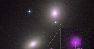 Röntgen en infrarood opnames van NGC 6099 HLX-1.