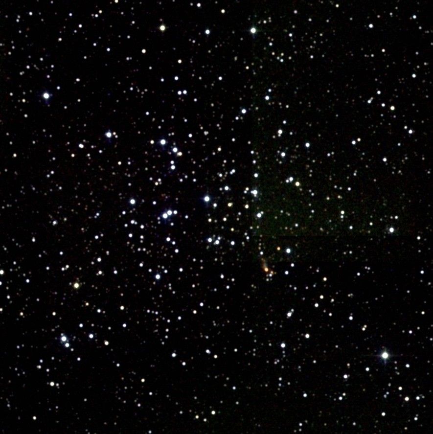 De open sterrenhoop Messier 36 in Auriga - Voerman