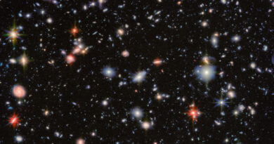 Webbs opname van het Hubble Ultra Deep Field