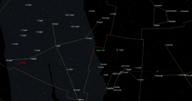 De locatie van Kepler-209 in het sterrenbeeld Lyra - Lier.