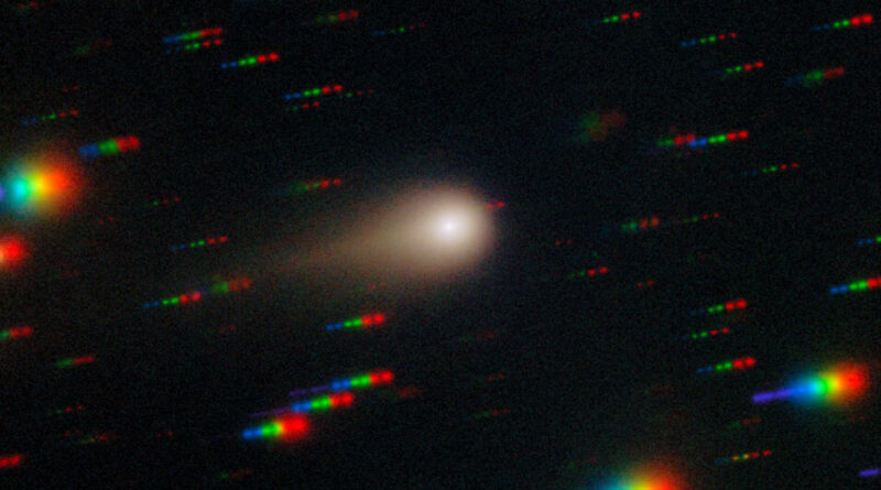 Deze afbeelding van 3I/ATLAS werd op 27 augustus 2025 gemaakt door de Gemini Multi-Object Spectrograph (GMOS) op de Gemini South-telescoop.