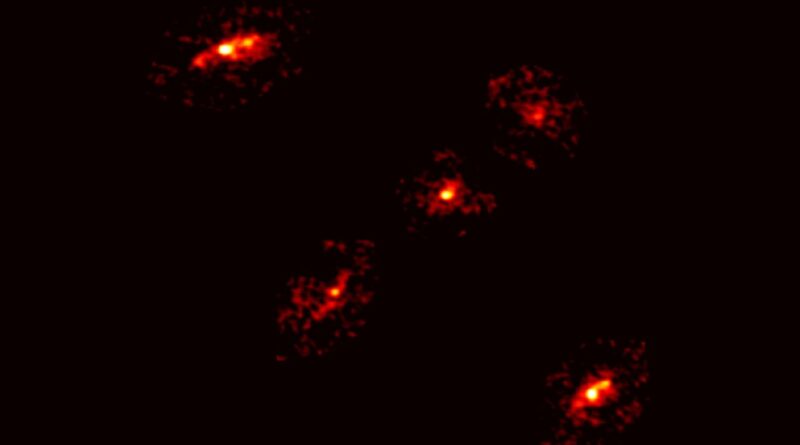 Wetenschappers observeerden een zeldzame kosmische configuratie met vijf lichtpunten in plaats van de gebruikelijke vier.
