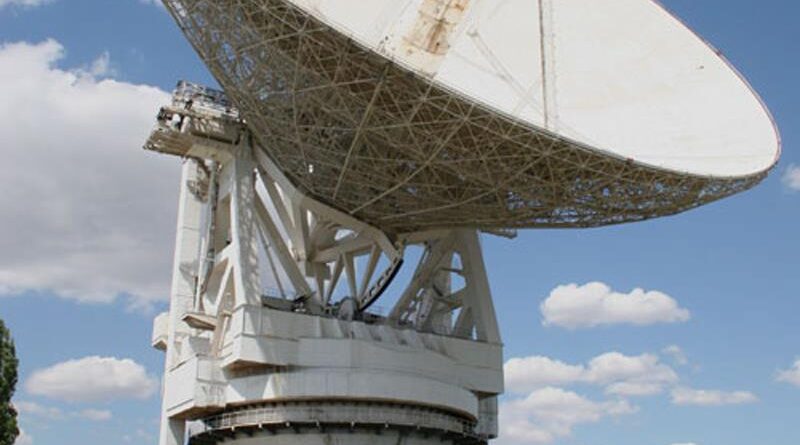 De RT-70 radiotelescoop op de Krim
